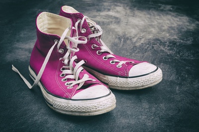 Schuhe in Pink