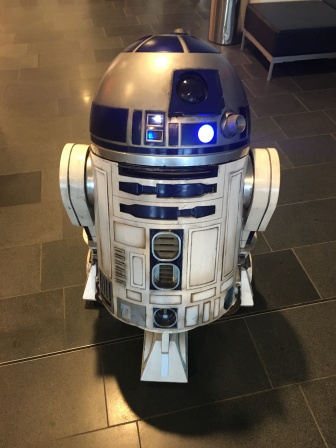 R2D2, der Roboter aus den Star Wars Filmen