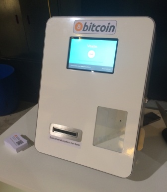 Ein Geld-Automat für Bitcoins