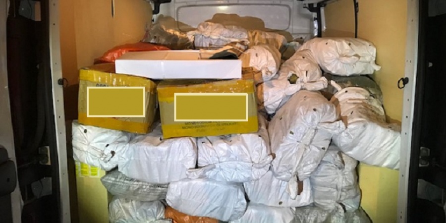 Die Polizei findet 151 Kilo-Gramm verdorbenen Fisch