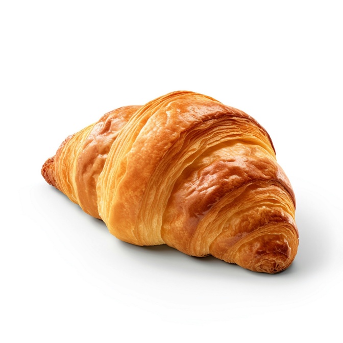 Ein Croissant